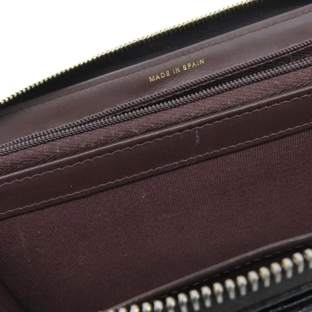 CHANEL Black Logo Wallet